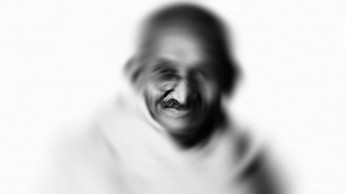 Smiling Gandhi Japan