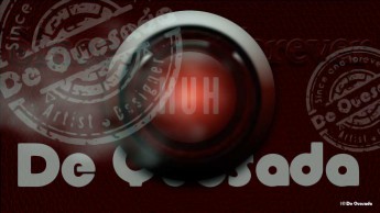 Miscellaneous gallery dark red round button with text