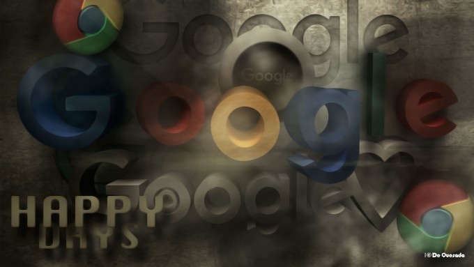 Colourful google 3d logo